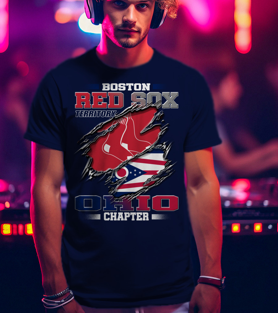 Boston Red Sox Territory Ohio Chapter T-Shirt