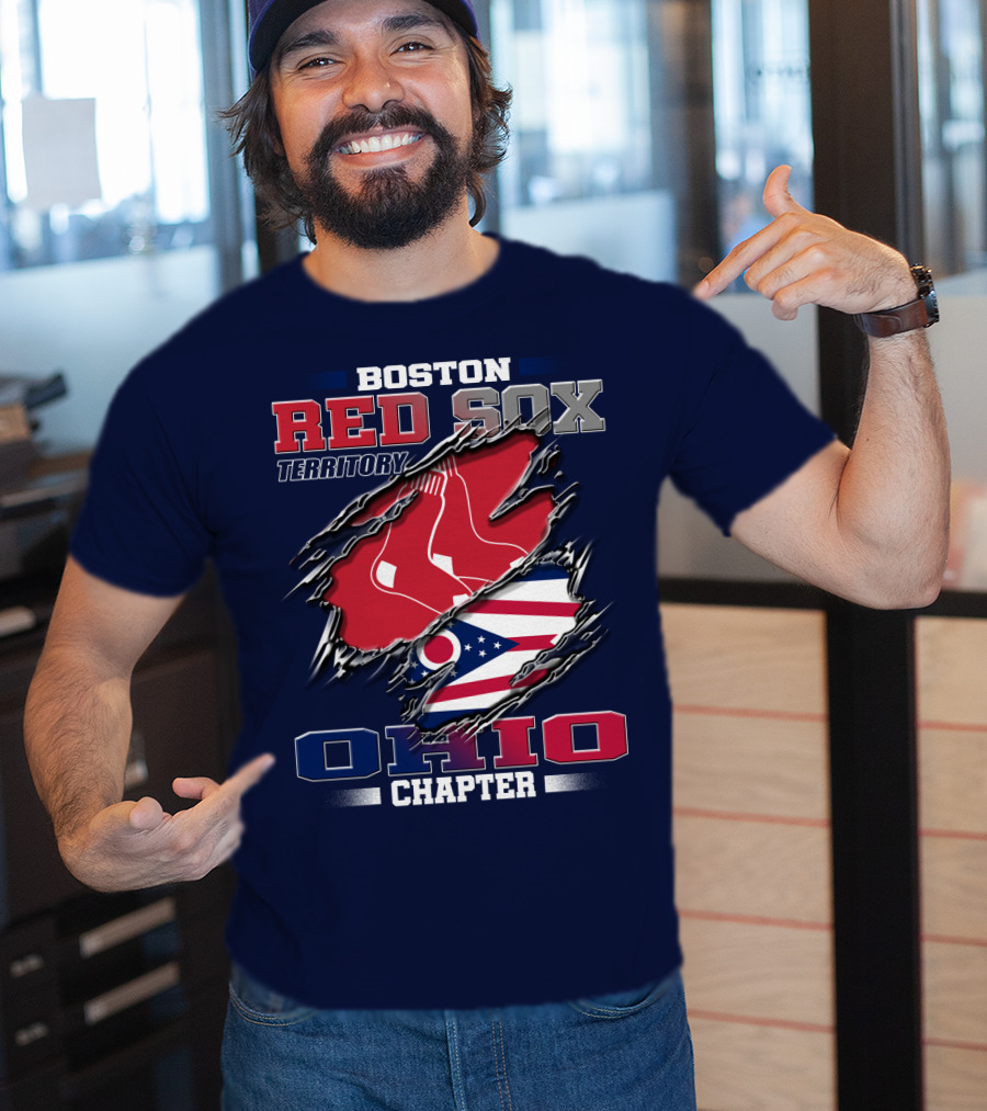 Boston Red Sox Territory Ohio Chapter T-Shirt