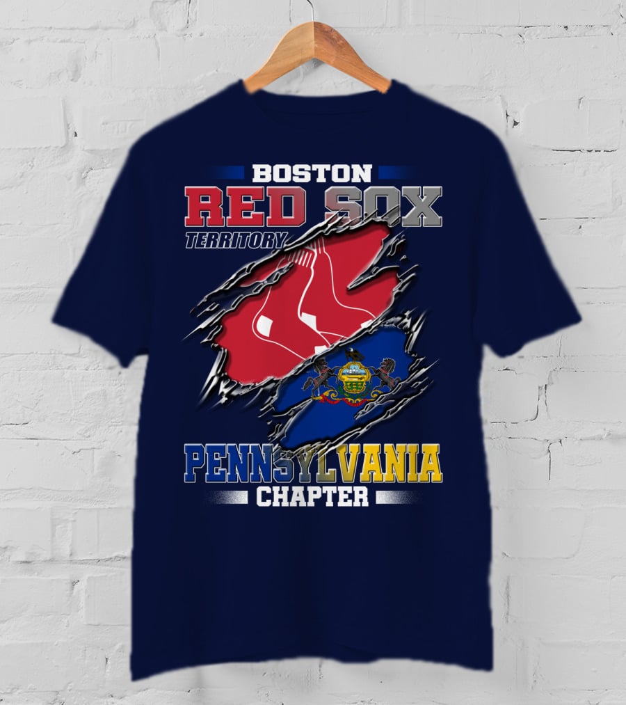 Boston Red Sox Territory Pennsylvania Chapter T-Shirt