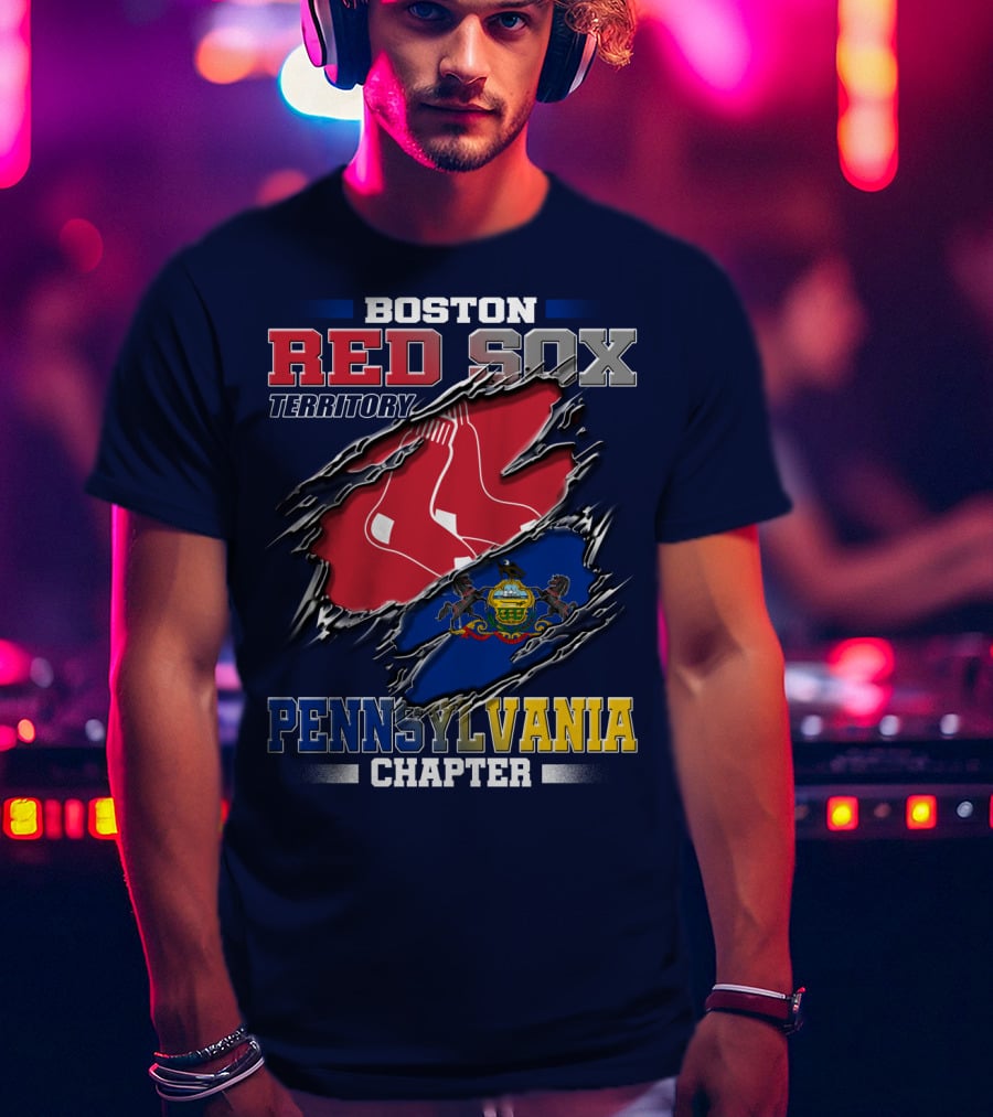 Boston Red Sox Territory Pennsylvania Chapter T-Shirt