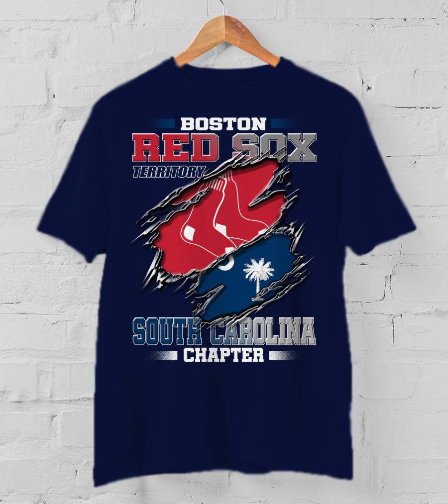 Boston Red Sox Territory South Carolina Chapter T-Shirt