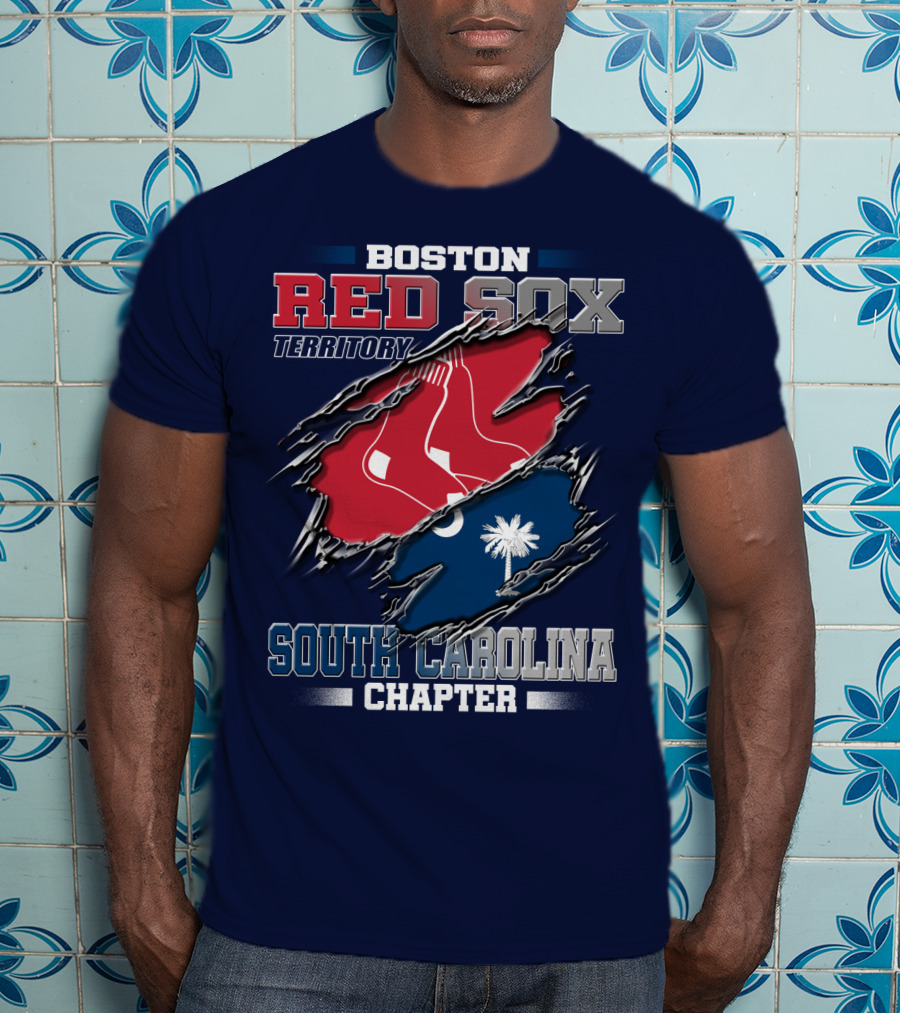Boston Red Sox Territory South Carolina Chapter T-Shirt