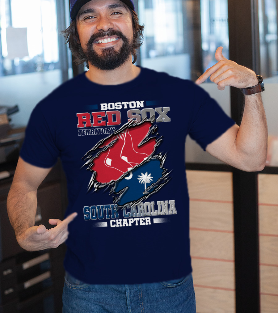 Boston Red Sox Territory South Carolina Chapter T-Shirt