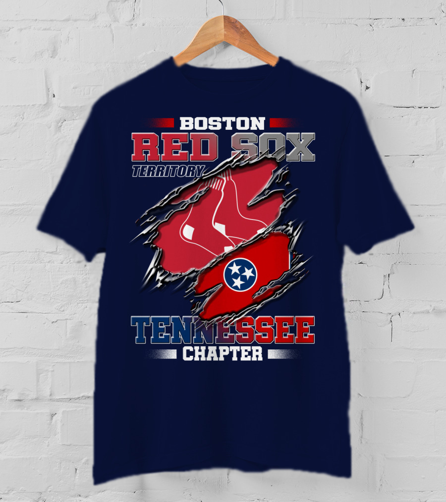 Boston Red Sox Territory Tennessee Chapter T-Shirt