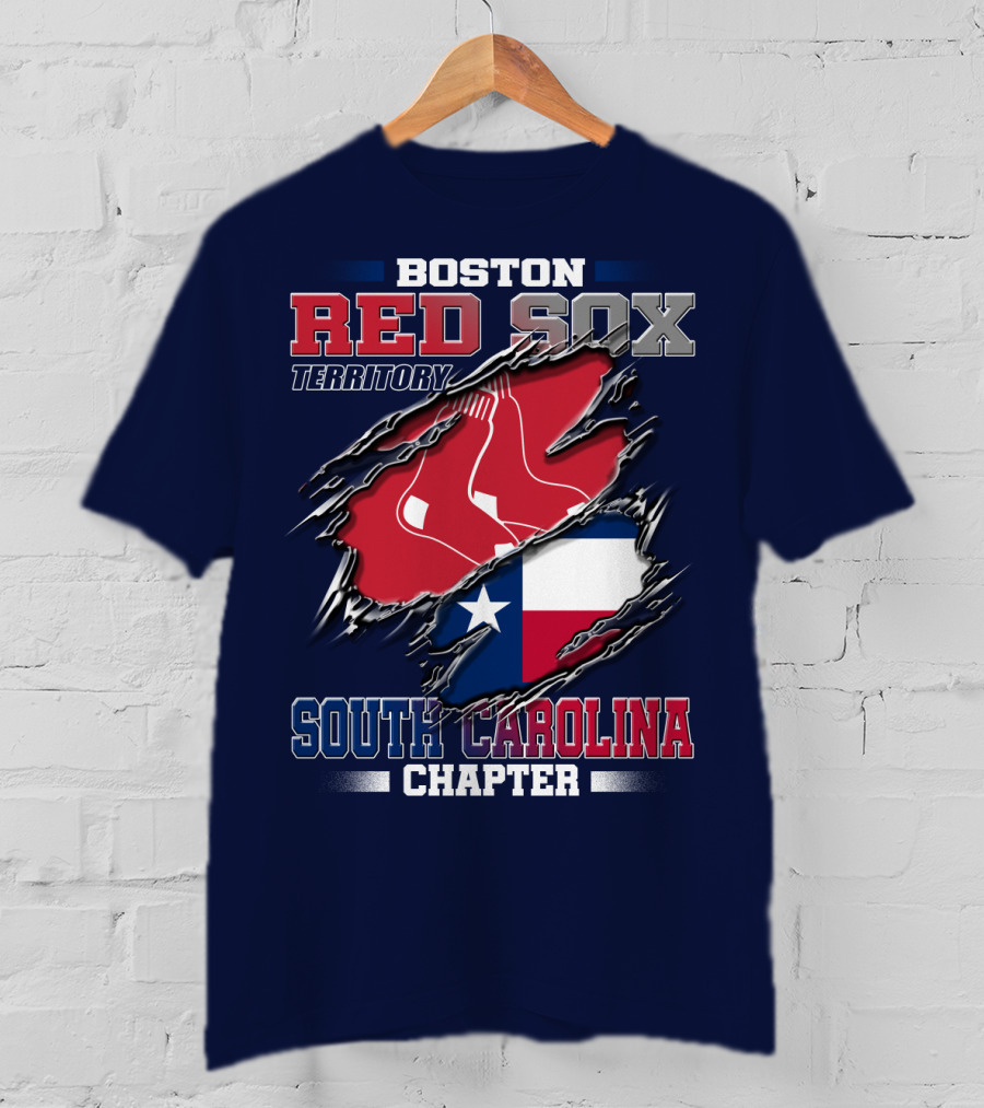 Boston Red Sox Territory South Carolina Chapter T-Shirt