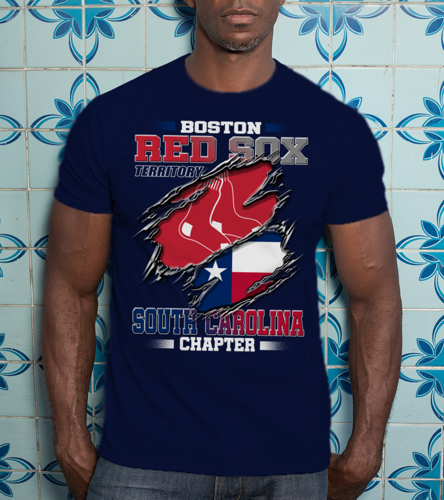 Boston Red Sox Territory South Carolina Chapter T-Shirt