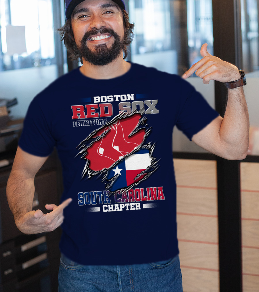 Boston Red Sox Territory South Carolina Chapter T-Shirt