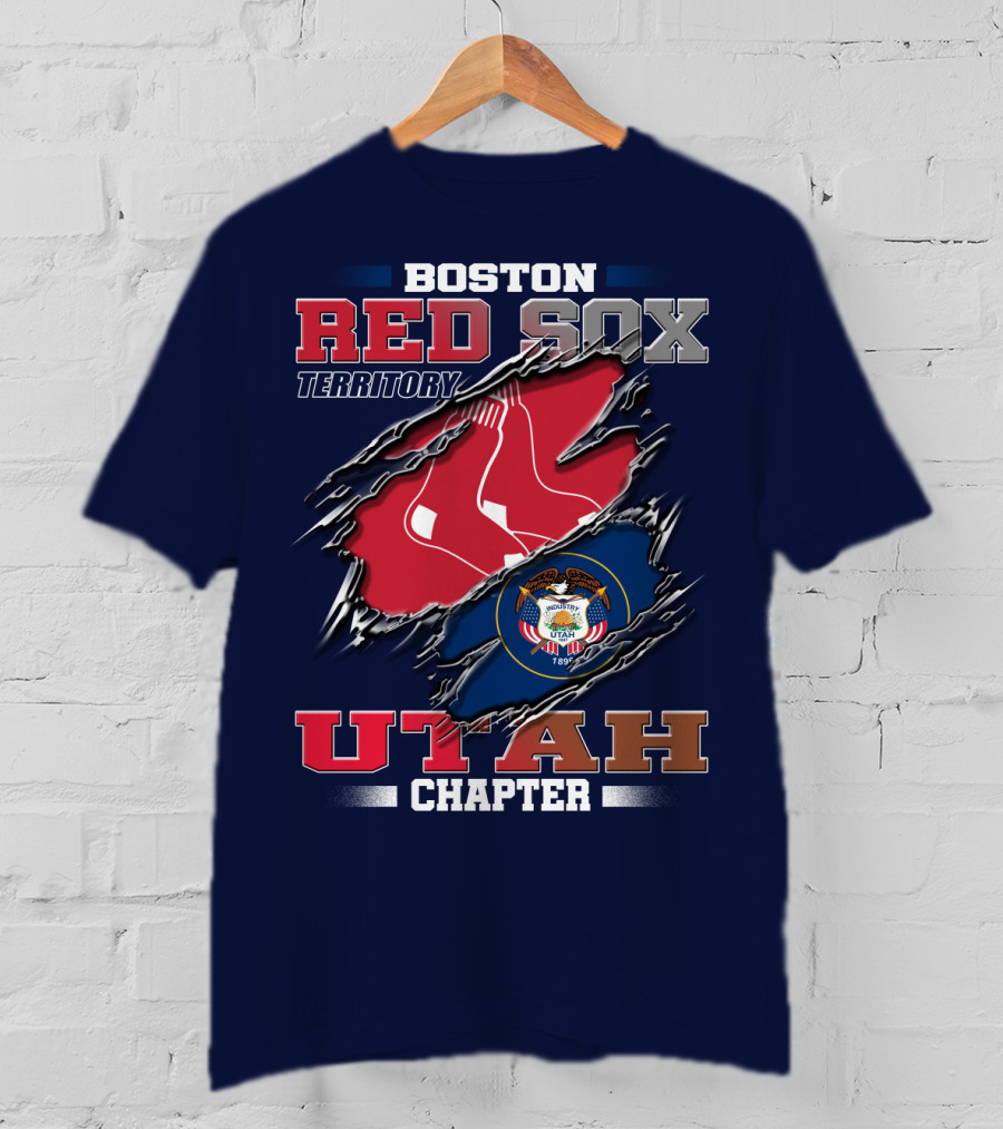 Boston Red Sox Territory Utah Chapter T-Shirt