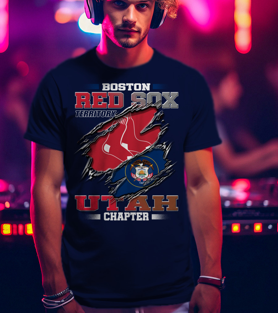 Boston Red Sox Territory Utah Chapter T-Shirt