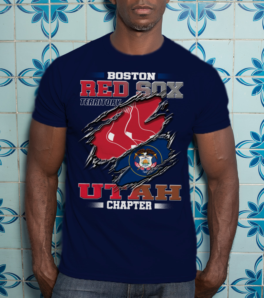 Boston Red Sox Territory Utah Chapter T-Shirt