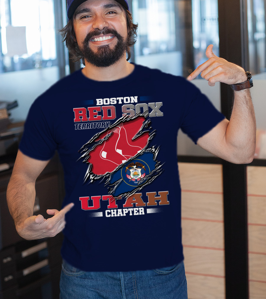 Boston Red Sox Territory Utah Chapter T-Shirt
