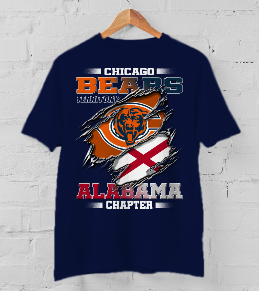 Chicago Bears Territory Alabama Chapter T-Shirt