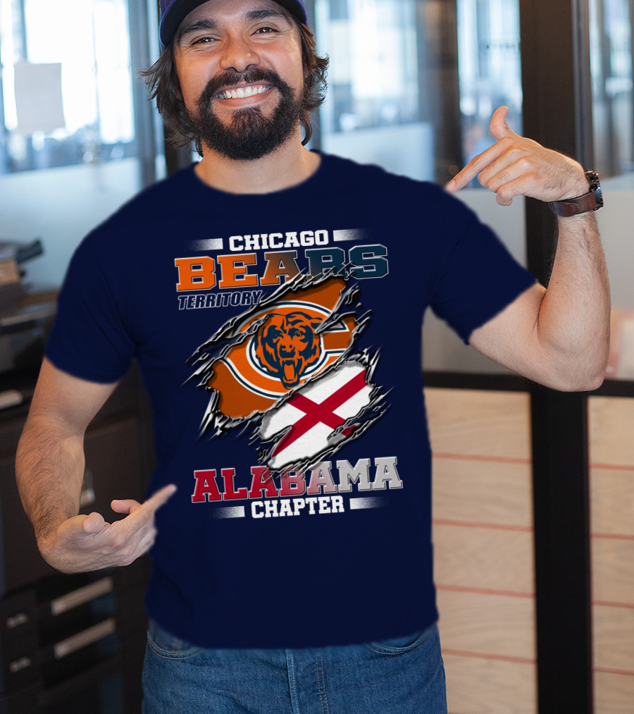 Chicago Bears Territory Alabama Chapter T-Shirt
