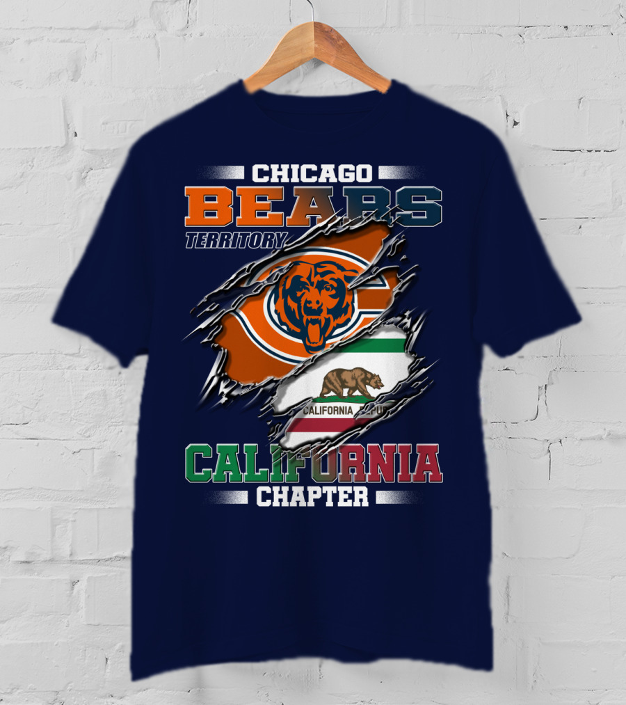 Chicago Bears Territory California Chapter T-Shirt