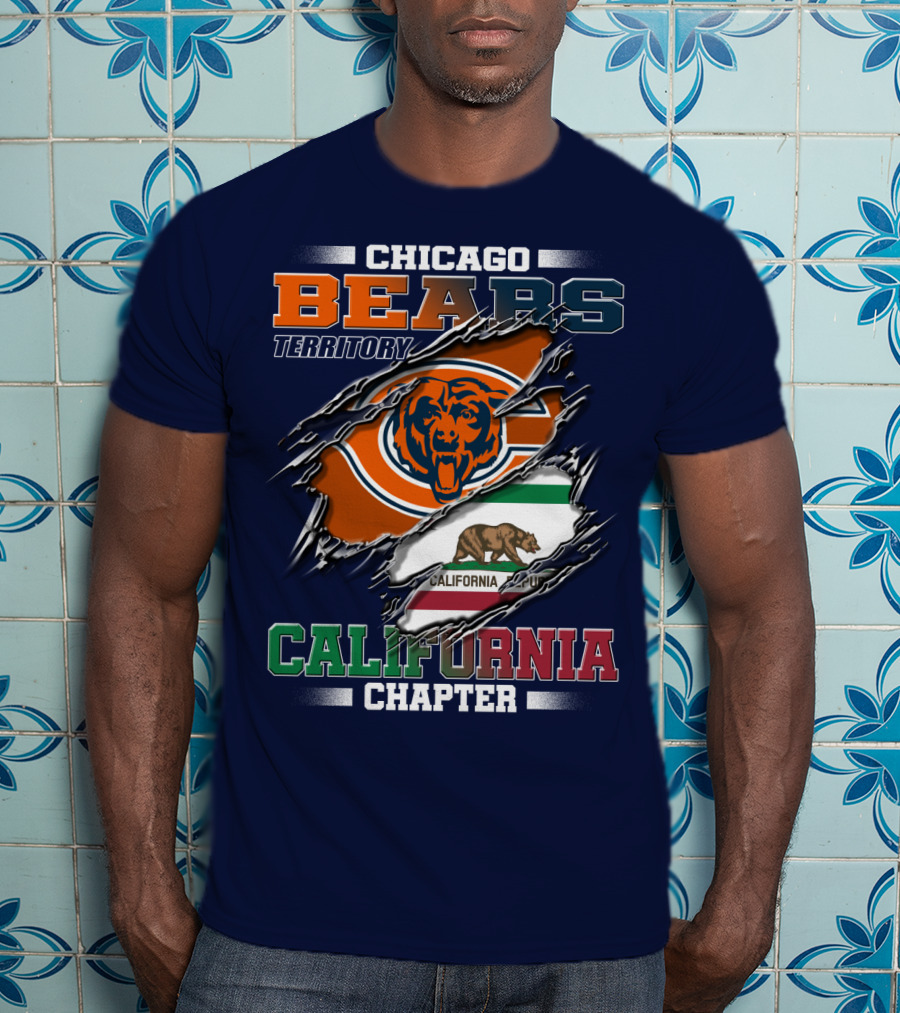 Chicago Bears Territory California Chapter T-Shirt