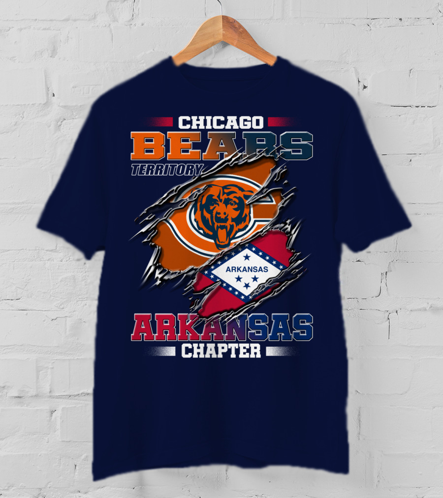 Chicago Bears Territory Arkansas Chapter T-Shirt