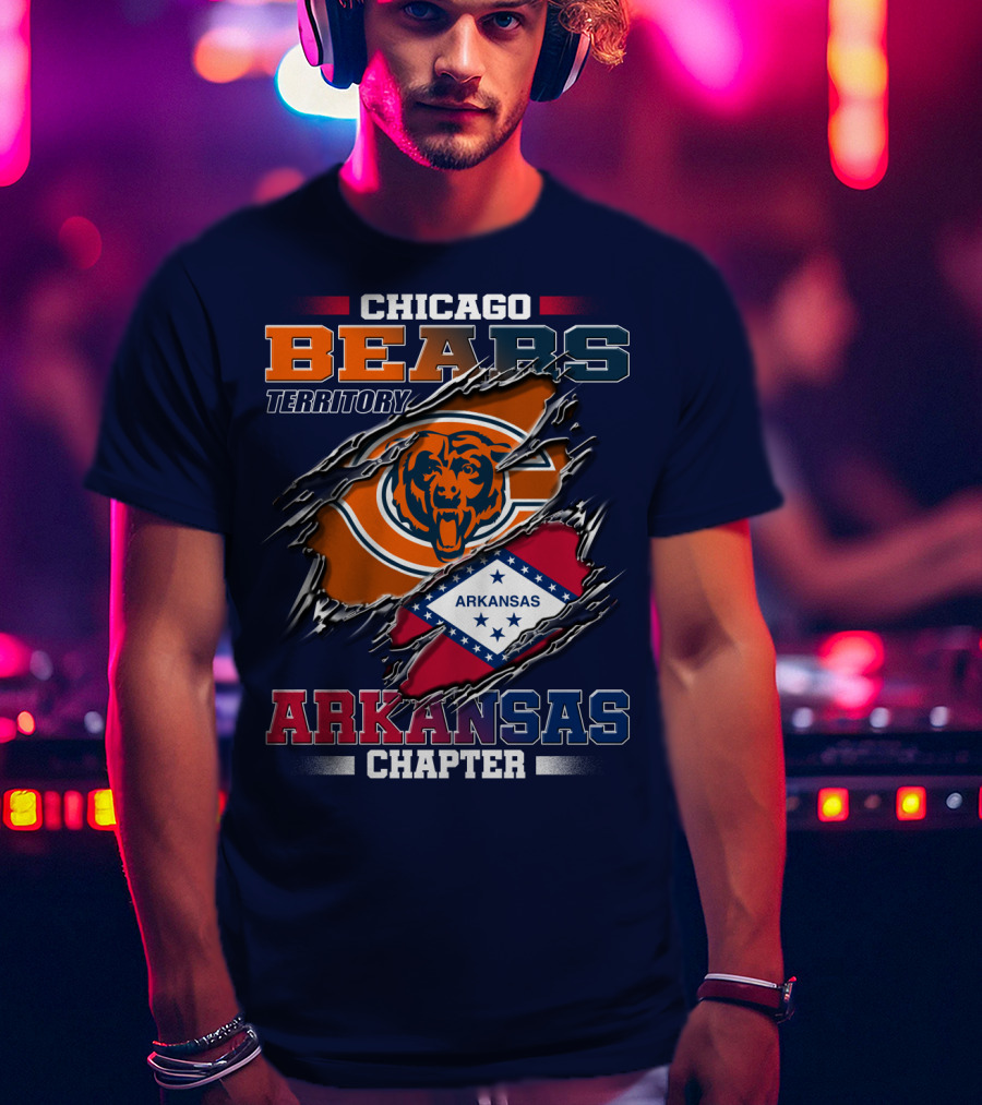 Chicago Bears Territory Arkansas Chapter T-Shirt