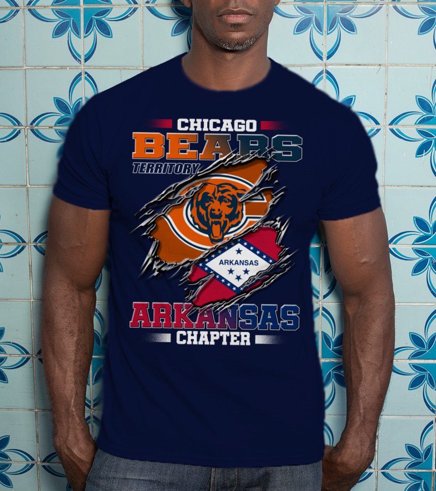 Chicago Bears Territory Arkansas Chapter T-Shirt