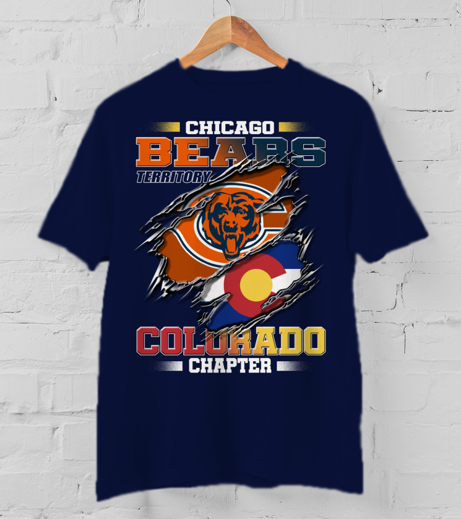 Chicago Bears Territory Colorado Chapter T-Shirt
