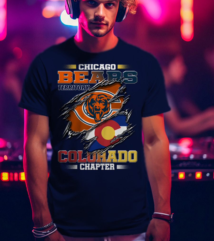 Chicago Bears Territory Colorado Chapter T-Shirt