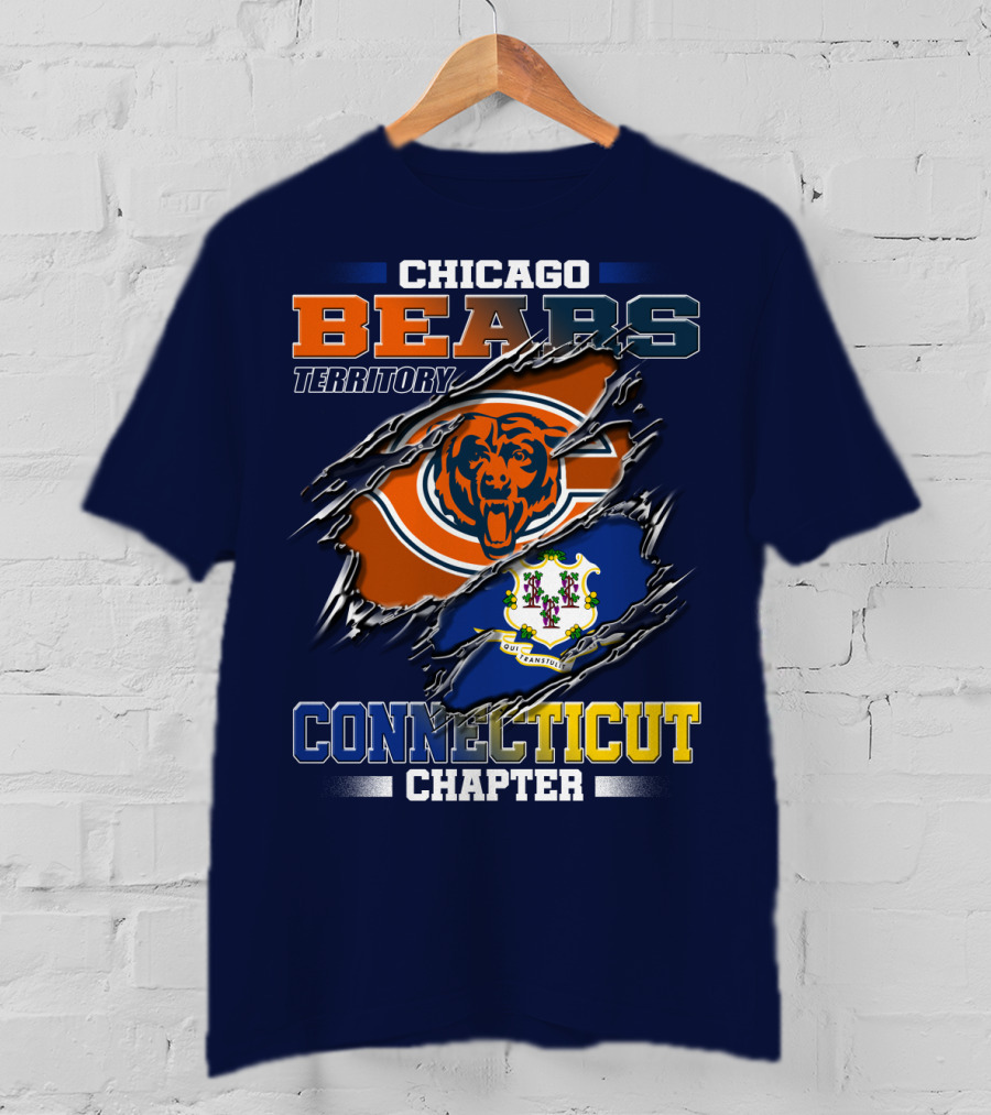 Chicago Bears Territory Connecticut Chapter T-Shirt