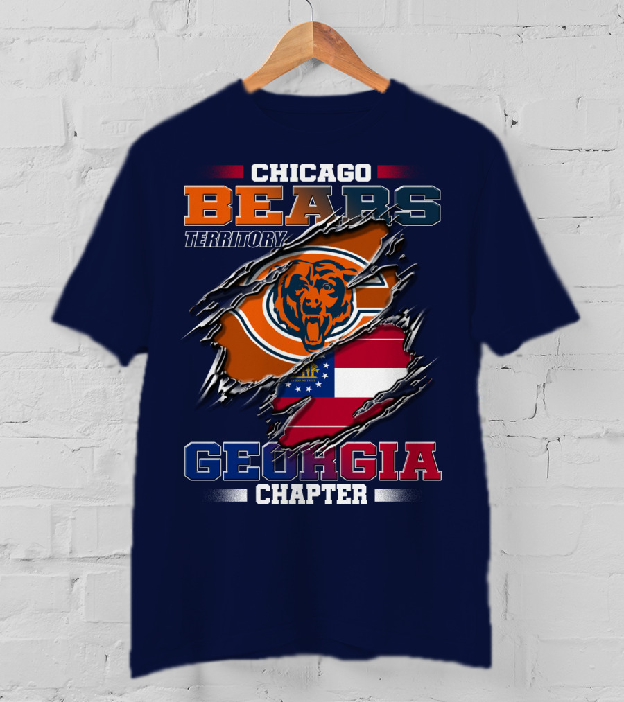 Chicago Bears Territory Georgia Chapter T-Shirt