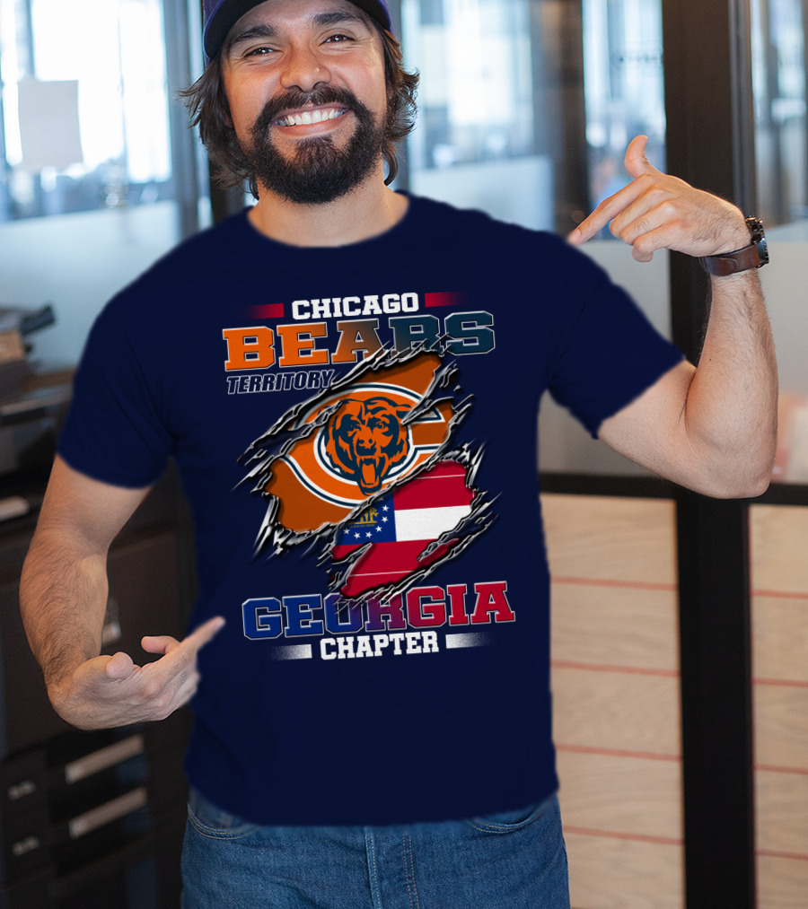 Chicago Bears Territory Georgia Chapter T-Shirt