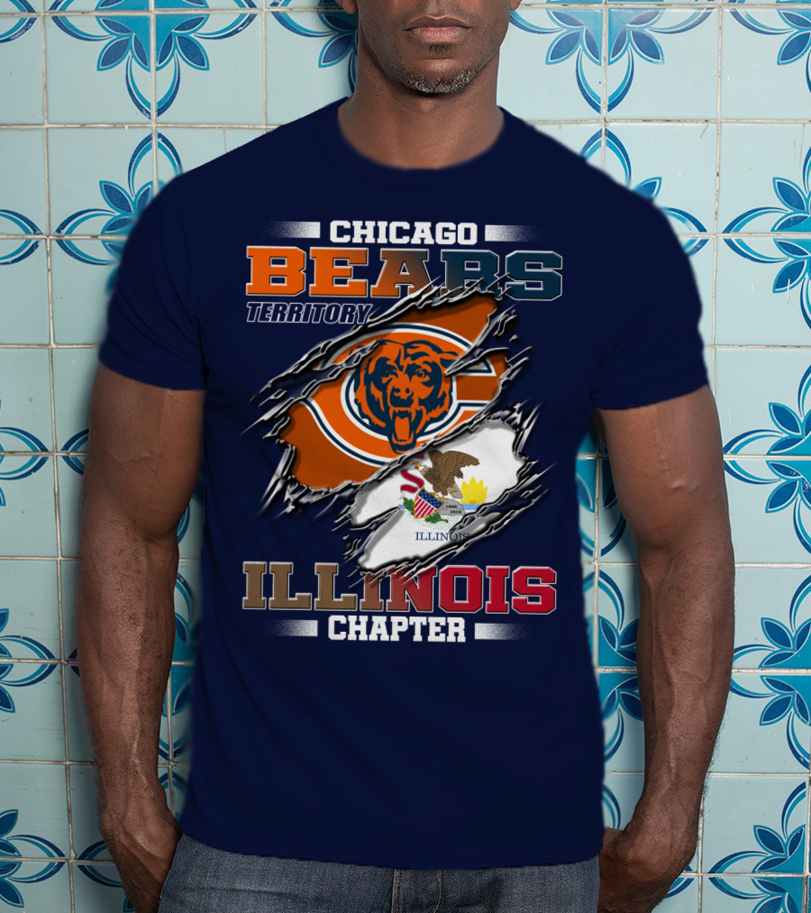 Chicago Bears Territory Illinois Chapter T-Shirt