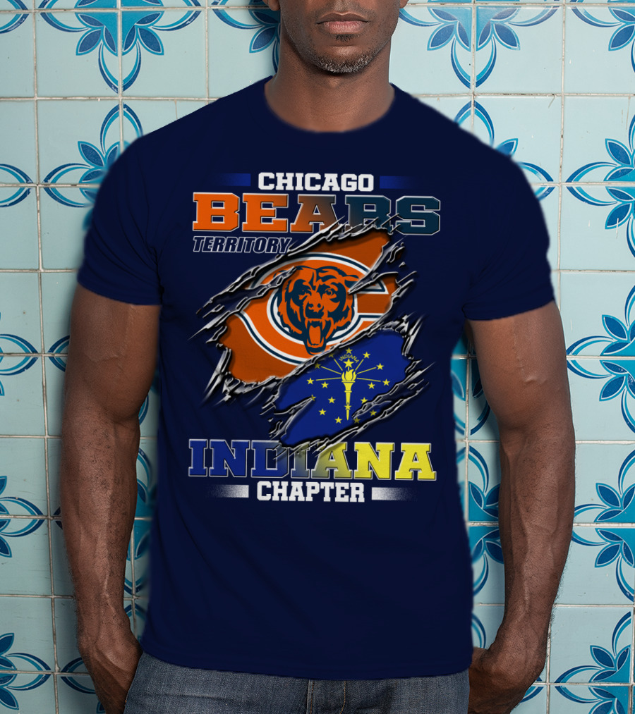 Chicago Bears Territory Indiana Chapter T-Shirt