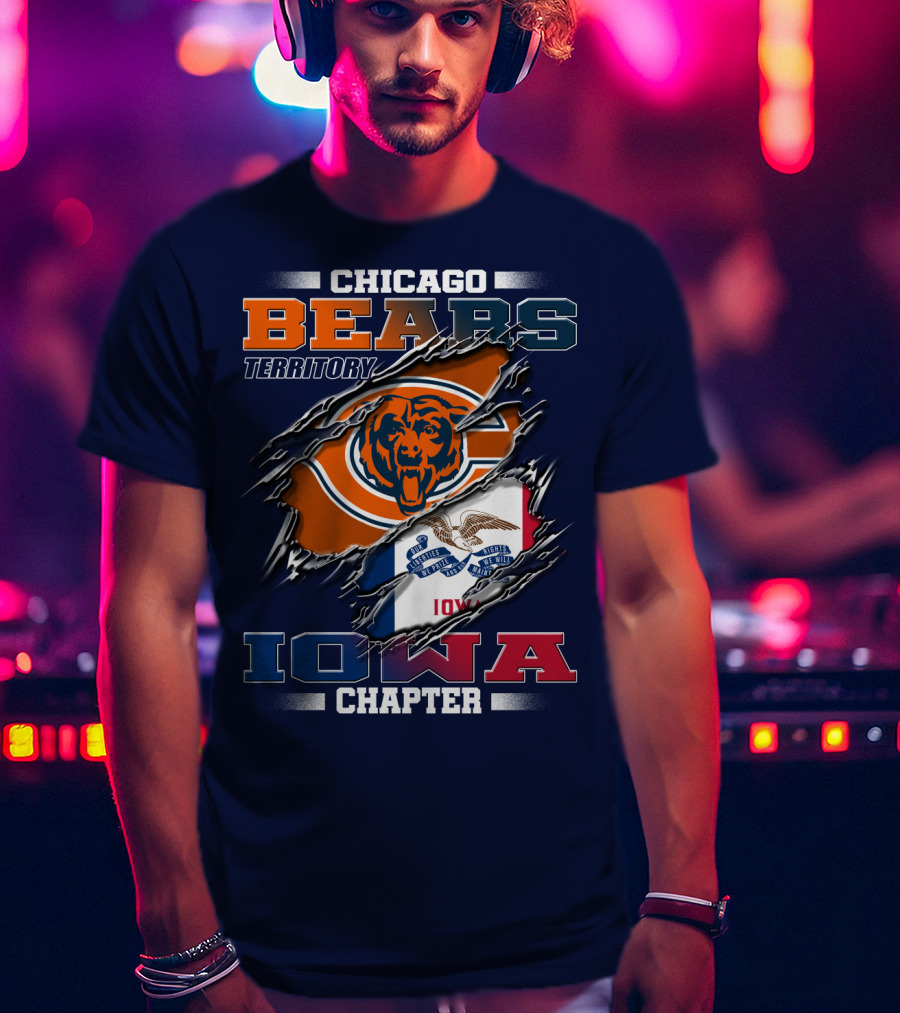 Chicago Bears Territory Iowa Chapter T-Shirt