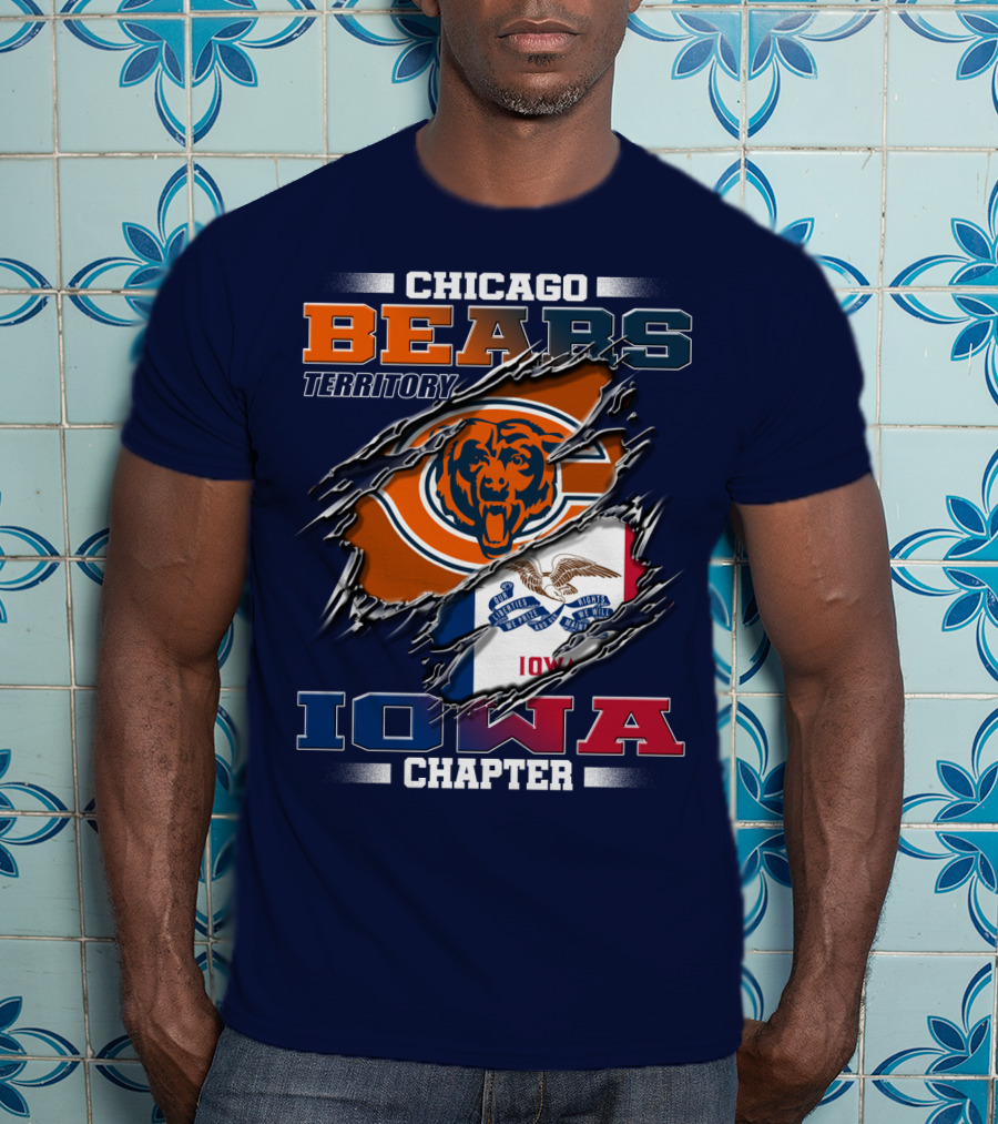 Chicago Bears Territory Iowa Chapter T-Shirt