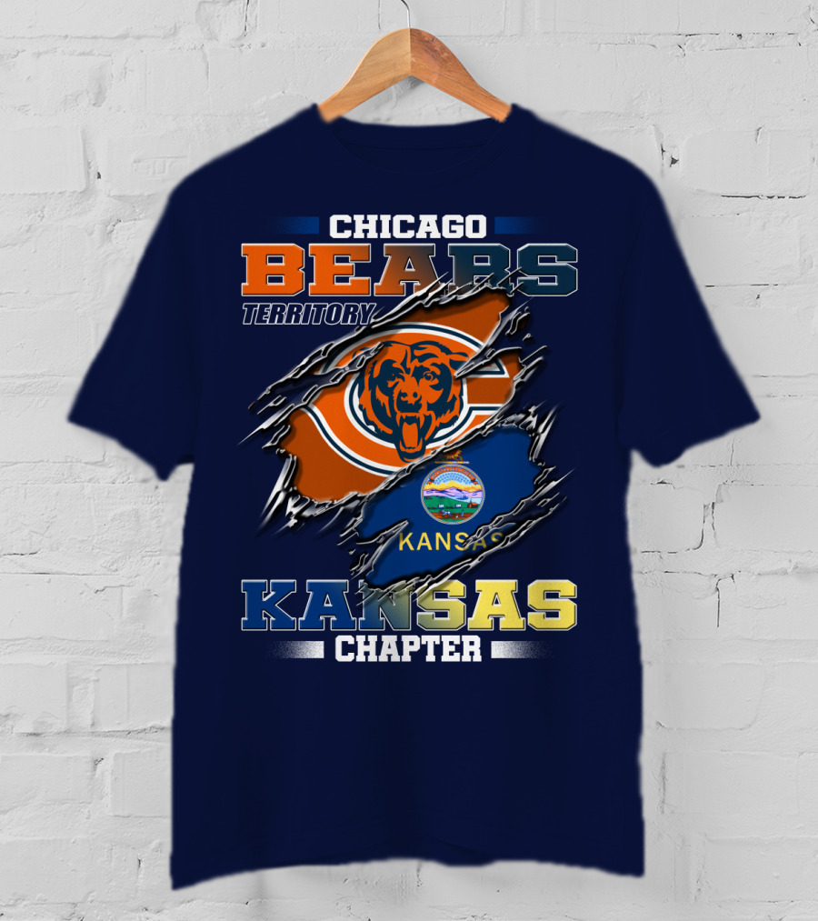 Chicago Bears Territory Kansas Chapter T-Shirt