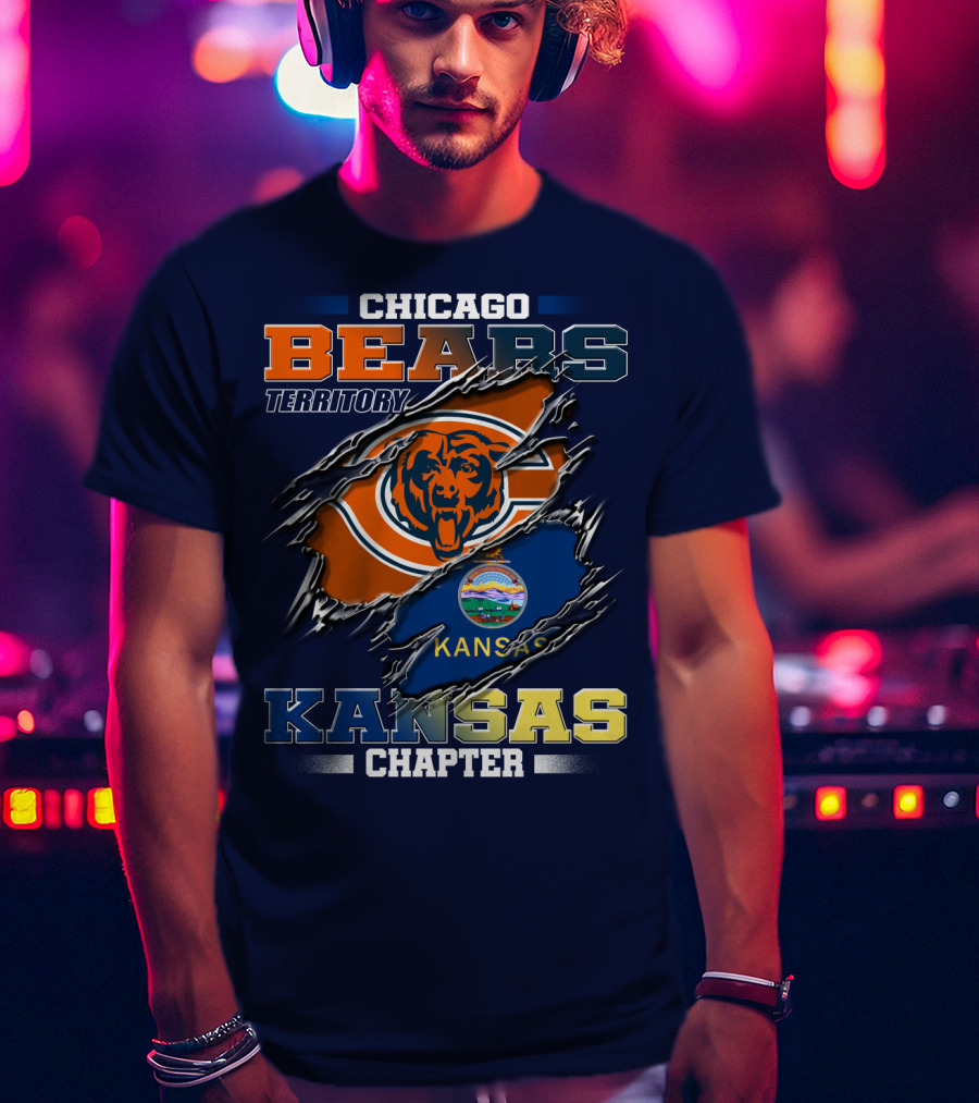 Chicago Bears Territory Kansas Chapter T-Shirt