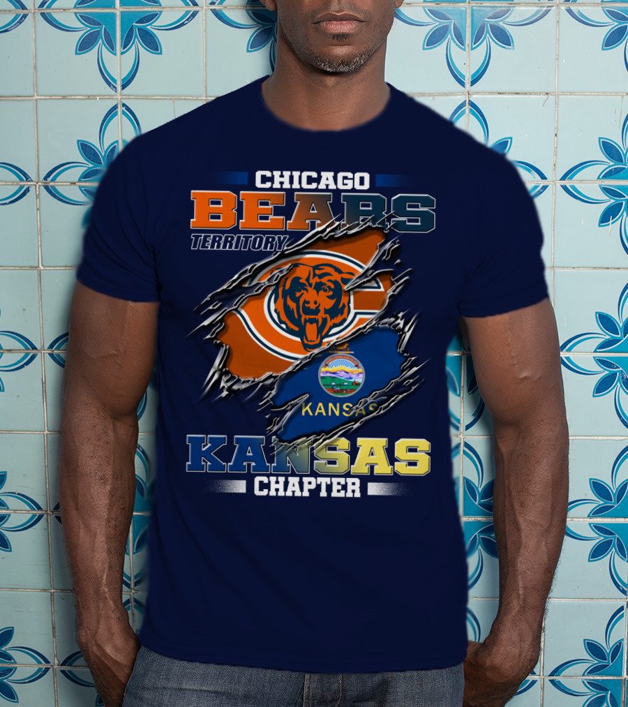 Chicago Bears Territory Kansas Chapter T-Shirt