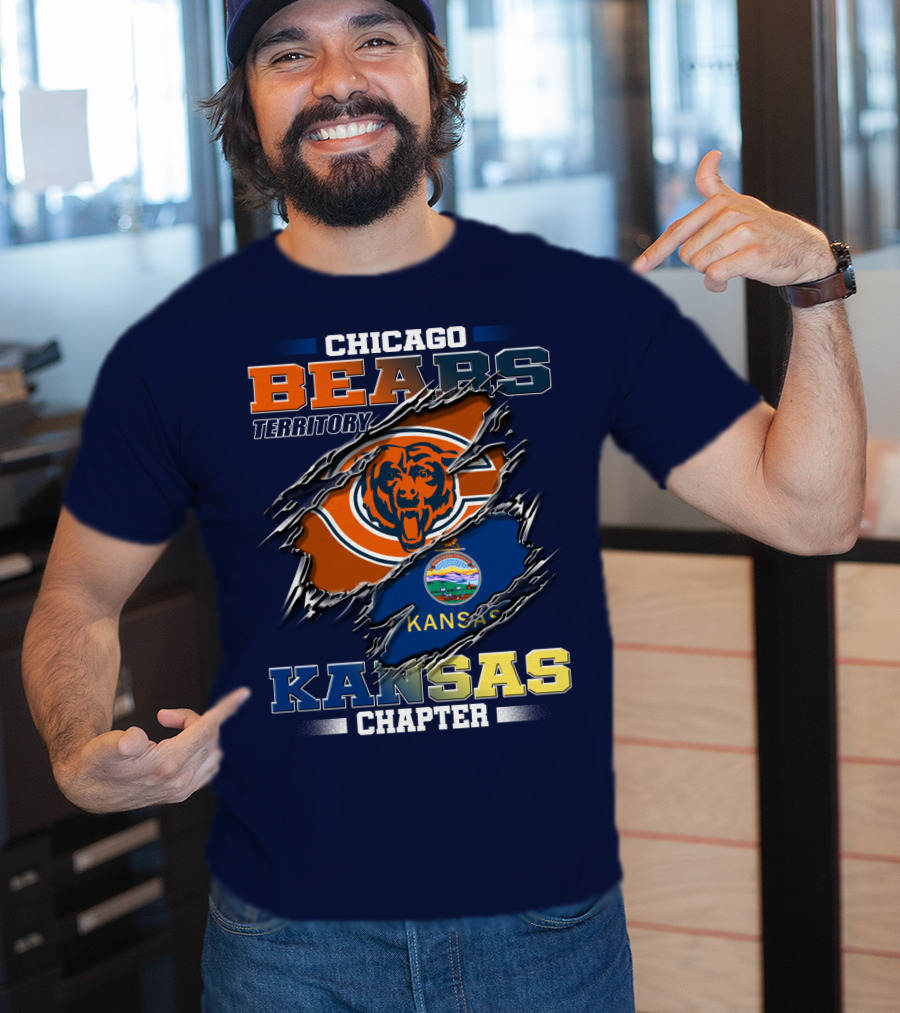 Chicago Bears Territory Kansas Chapter T-Shirt