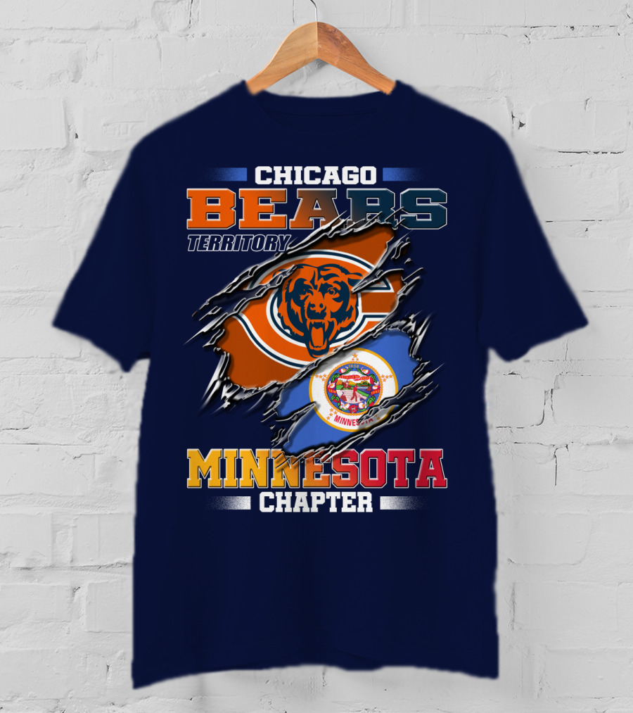 Chicago Bears Territory Minnesota Chapter T-Shirt