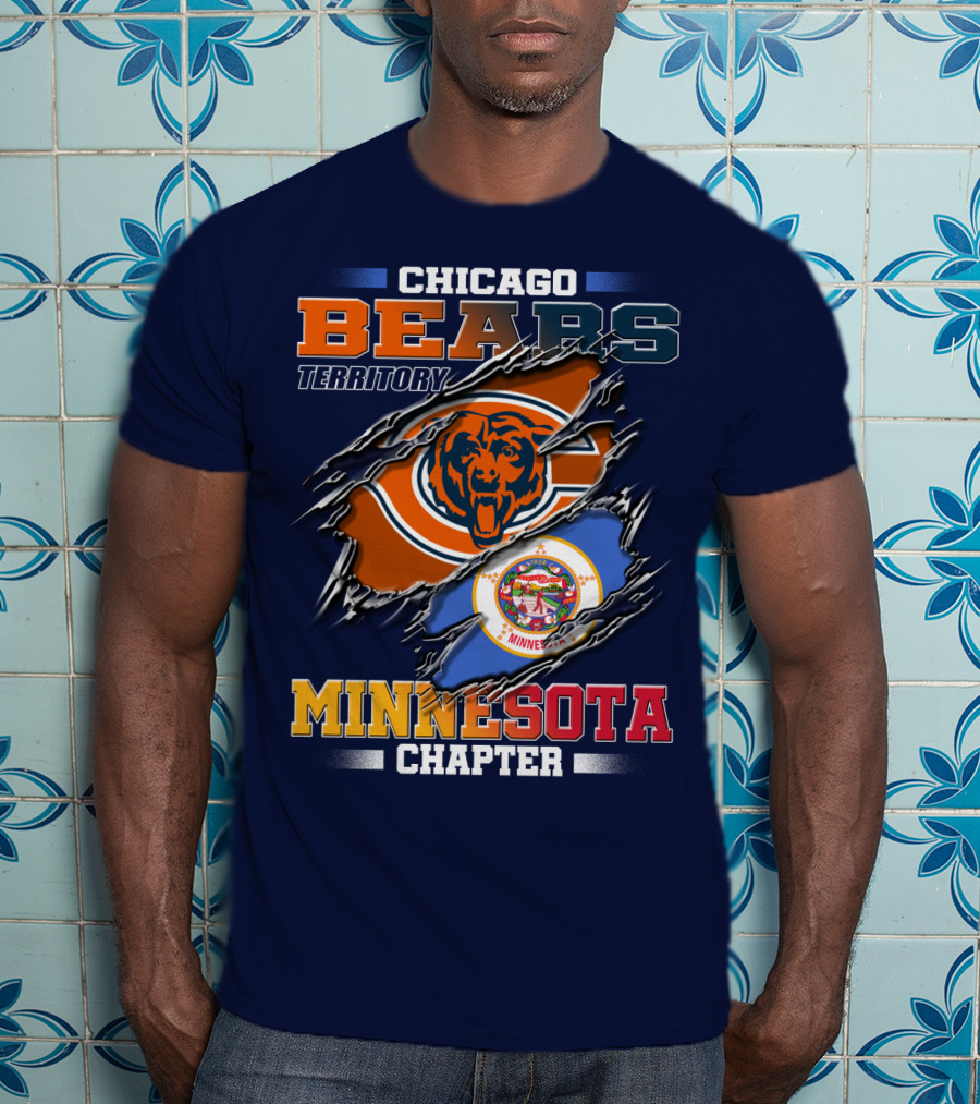 Chicago Bears Territory Minnesota Chapter T-Shirt