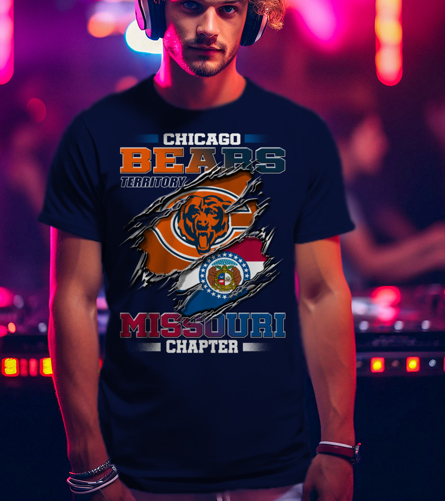 Chicago Bears Territory Missouri Chapter T-Shirt