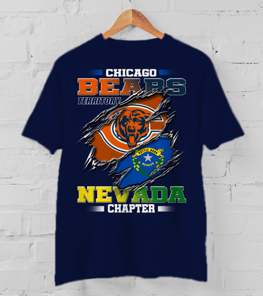 Chicago Bears Territory Nevada Chapter T-Shirt