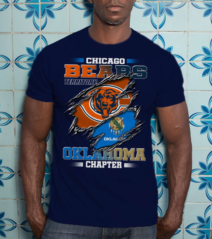 Chicago Bears Territory Oklahoma Chapter T-Shirt