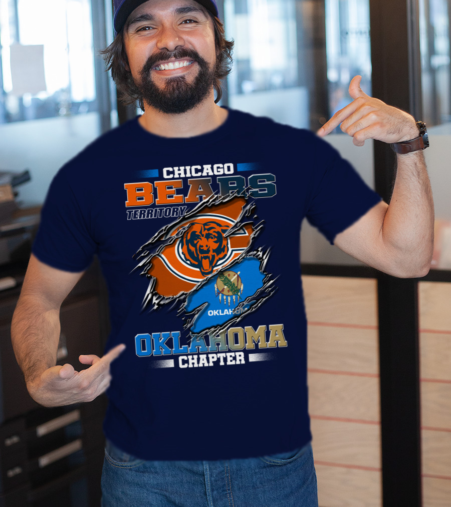 Chicago Bears Territory Oklahoma Chapter T-Shirt