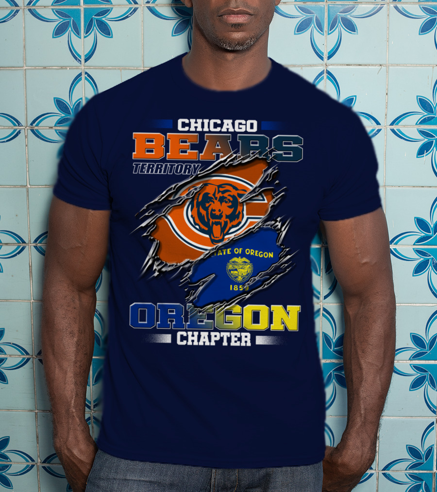 Chicago Bears Territory Oregon State Chapter 1859 T-Shirt
