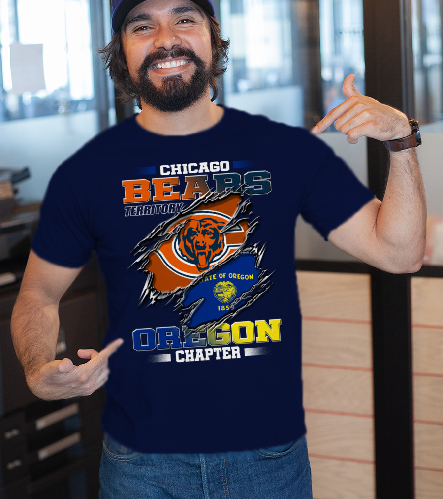 Chicago Bears Territory Oregon State Chapter 1859 T-Shirt