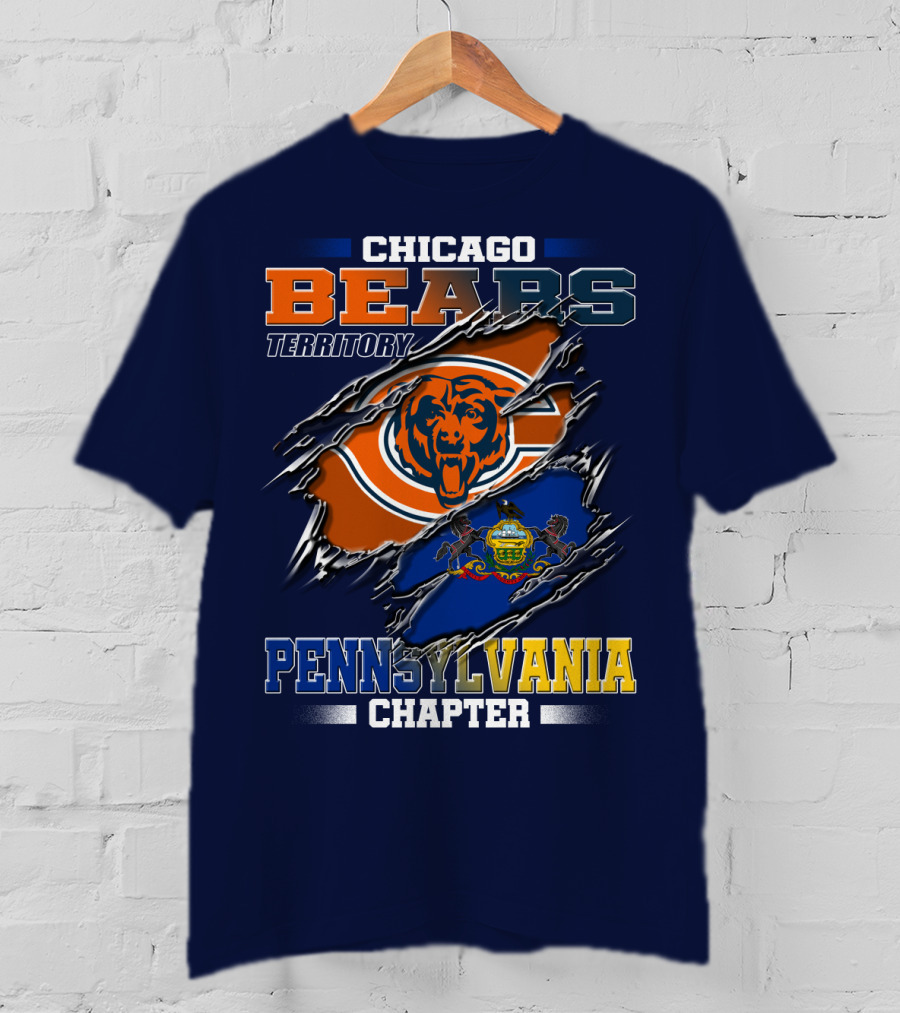 Chicago Bears Territory Pennsylvania Chapter T-Shirt