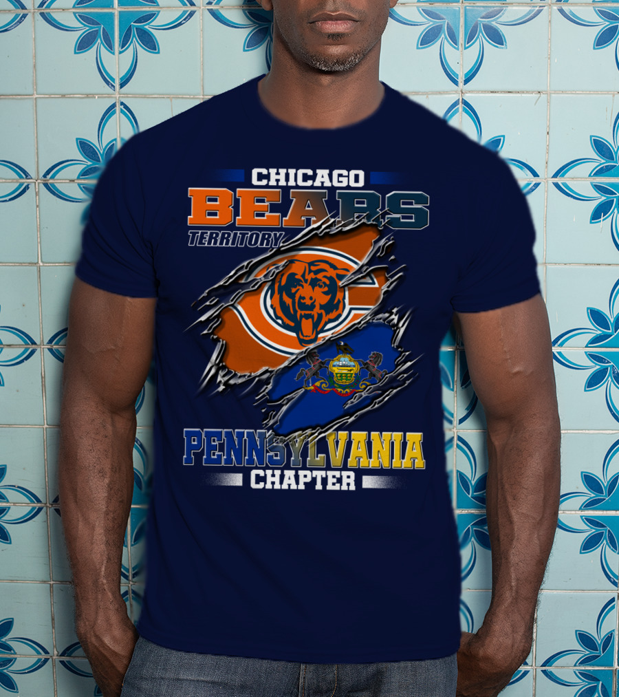 Chicago Bears Territory Pennsylvania Chapter T-Shirt