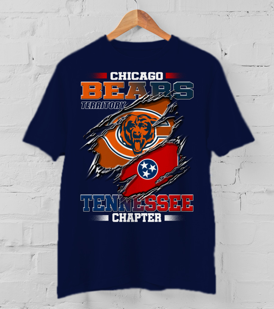Chicago Bears Territory Tennessee Chapter T-Shirt