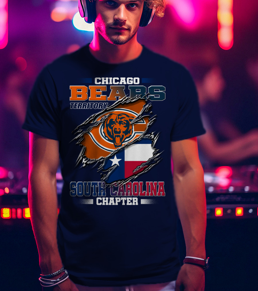 Chicago Bears Territory South Carolina Chapter T-Shirt