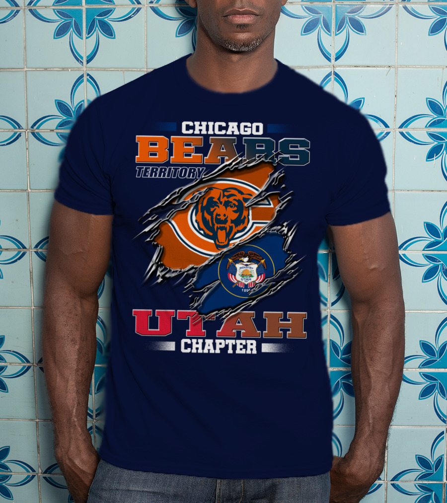 Chicago Bears Territory Utah Chapter T-Shirt