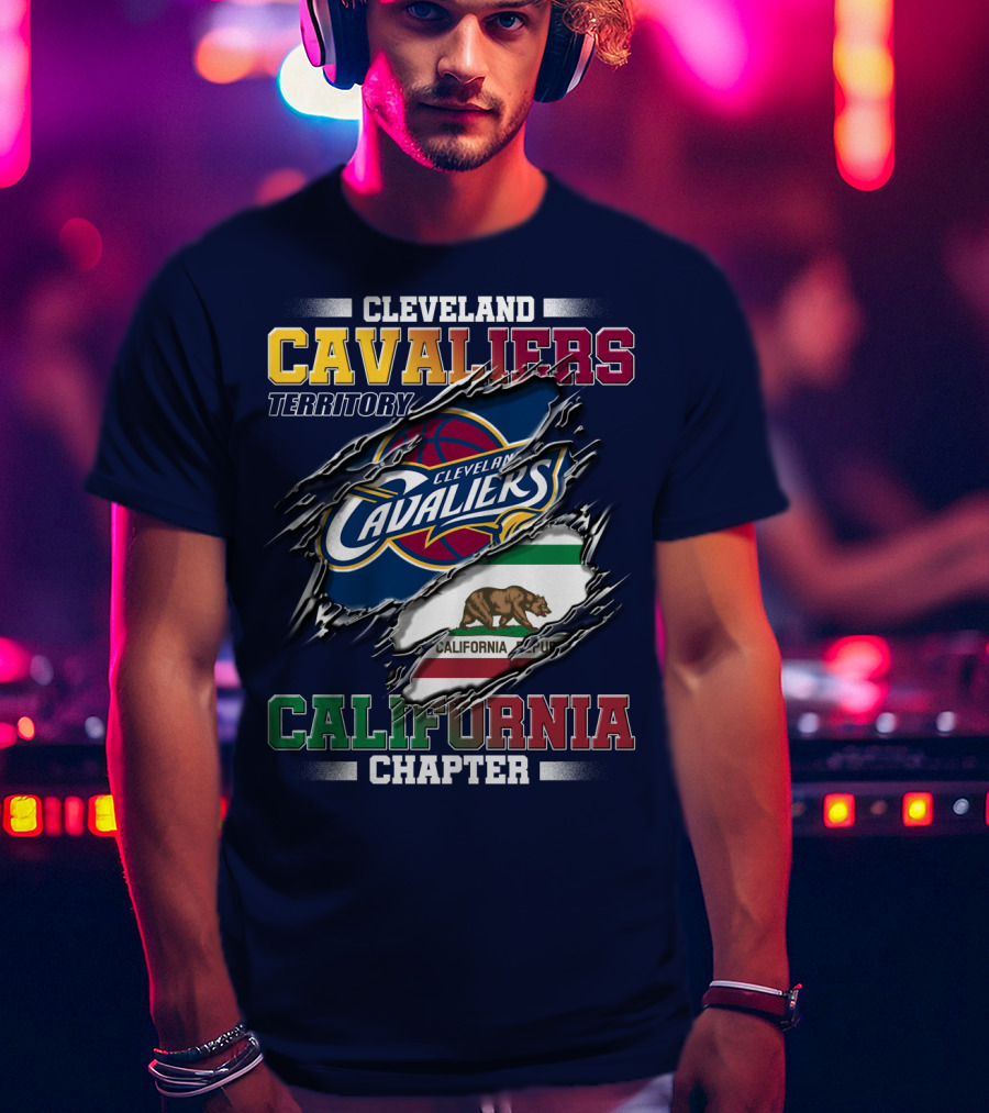 Cleveland Cavaliers Territory California Chapter T-Shirt