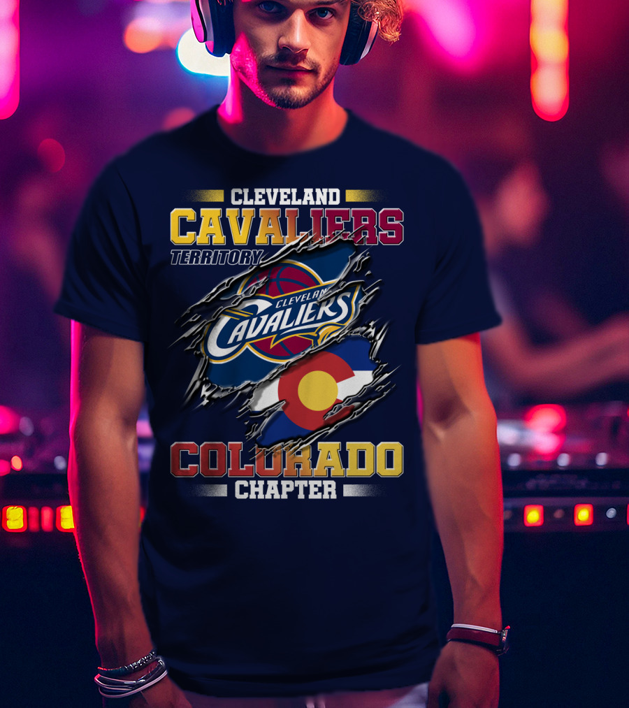 Cleveland Cavaliers Territory Colorado Chapter T-Shirt